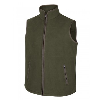 Woodhall Fleece Gilet - Green Woodhall Fleece Gilet - Green